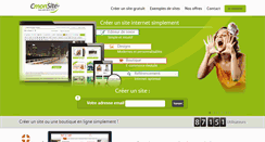 Desktop Screenshot of cmonsite.fr